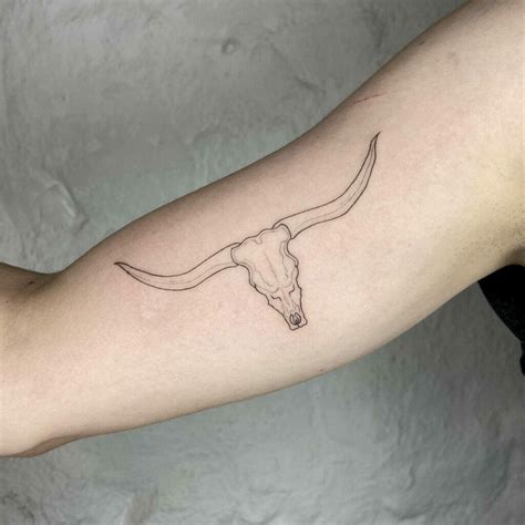 longhorn tattoo